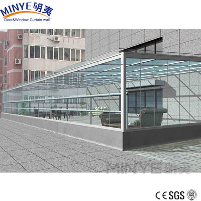 Cuartos de sol de aluminio de colores sólidos con alta resistencia al viento 3000 pa en Shanghai Shanghai