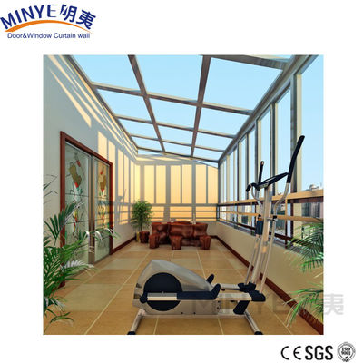 Cuartos de sol de aluminio de colores sólidos con alta resistencia al viento 3000 pa en Shanghai Shanghai