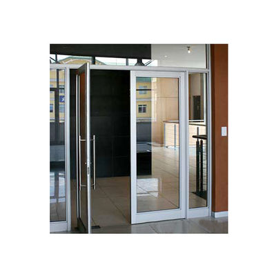 Puerta de PVC impermeable con diseño moderno y material de rejilla de pantalla de plástico