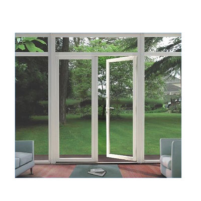 Puerta de PVC impermeable con diseño moderno y material de rejilla de pantalla de plástico