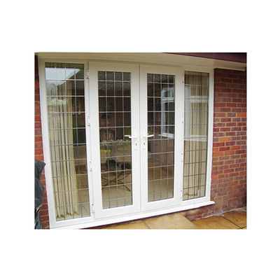 Puerta de PVC impermeable con diseño moderno y material de rejilla de pantalla de plástico