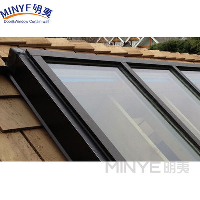 Ventanas de aluminio eléctrico iluminación solar de tubo con función abierta y insonorizada