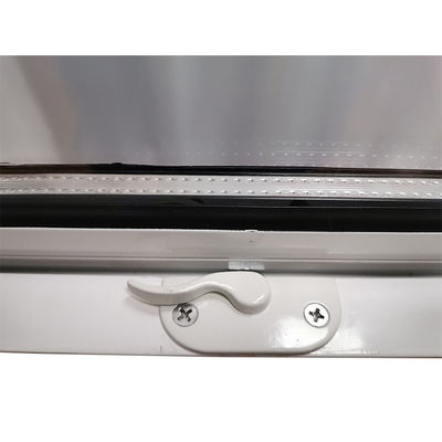 Pantalla plegable de diseño moderno UPVC Ventana corredera hacia arriba y hacia abajo con vidrio templado