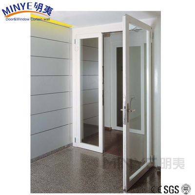 Puertas de PVC de entrada de Dubai con material de malla de pantalla de fibra de vidrio y tira de goma EPDM