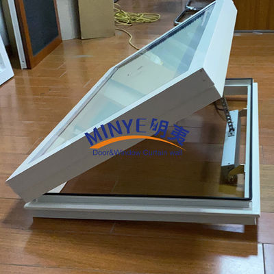 Iluminación de techo eléctrica personalizada con marco de aleación de aluminio y persianas incorporadas