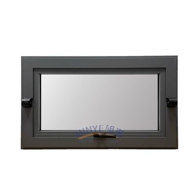 Hardware Aluminio Ventana suspendida giratoria centralmente horizontal para mercados nacionales