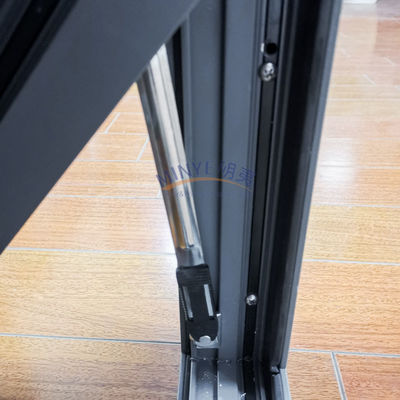 Hardware Aluminio Ventana suspendida giratoria centralmente horizontal para mercados nacionales