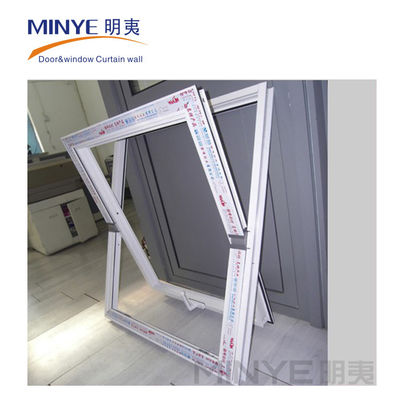 Buen sellado colores personalizados de aluminio centro pivote ventanas colgadas con diseño moderno