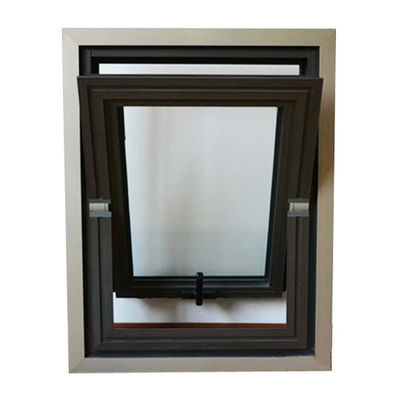 Buen sellado colores personalizados de aluminio centro pivote ventanas colgadas con diseño moderno