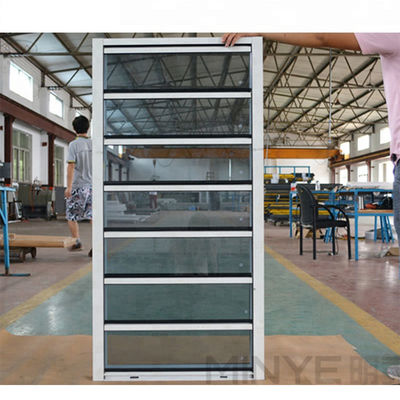 Contemporáneo de diseño persianas de estilo europeo de aluminio vidrio persianas de ventana para su
