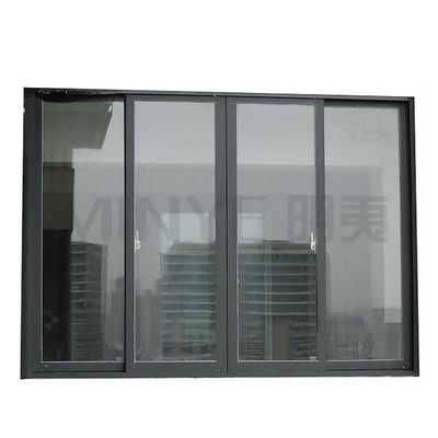Alemania Puerta de mano Australia Estándar de doble acristalamiento grandes ventanas plegables y puertas
