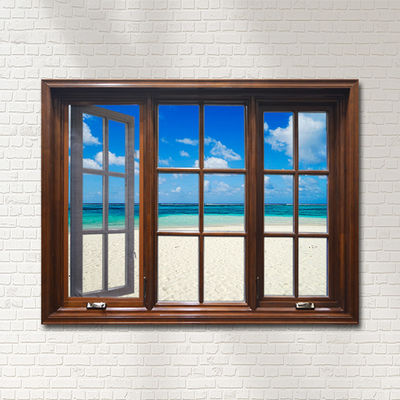 Puertas y ventanas de aluminio de doble acristalamiento conformes AS/NZS1288 para los mercados australianos y neozelandeses