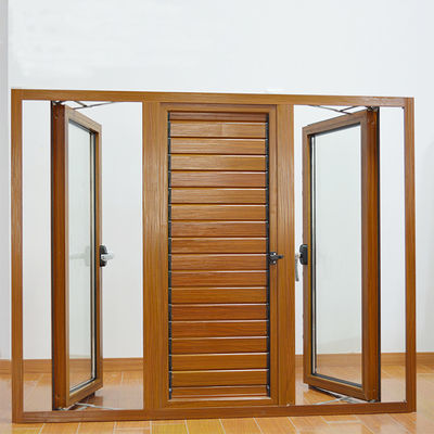 Puertas y ventanas de aluminio de doble acristalamiento conformes AS/NZS1288 para los mercados australianos y neozelandeses