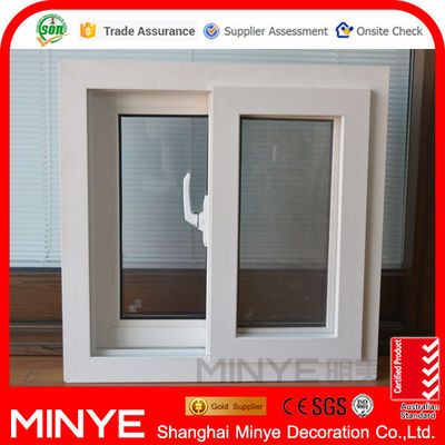 Ventana corredera de plástico para el diseño del hogar