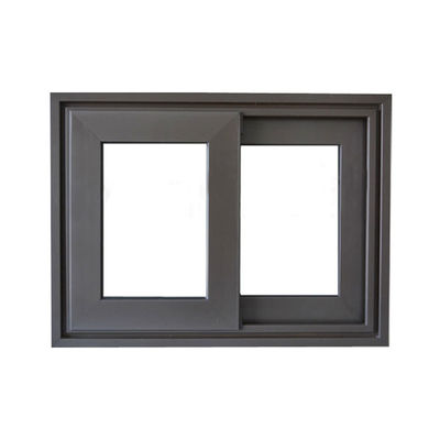 Ventana corredera de perfil de PVC de estilo baño con pantalla de mosca y hardware de Alemania