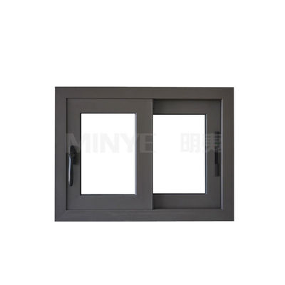 Ventana corredera de perfil de PVC de estilo baño con pantalla de mosca y hardware de Alemania