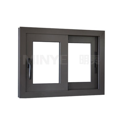 Ventana corredera de perfil de PVC de estilo baño con pantalla de mosca y hardware de Alemania