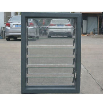 Persianas de vidrio horizontales exteriores con tamaño personalizado y rendimiento duradero