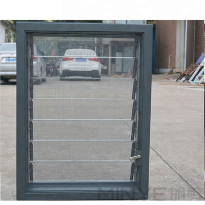 Persianas de vidrio horizontales exteriores con tamaño personalizado y rendimiento duradero