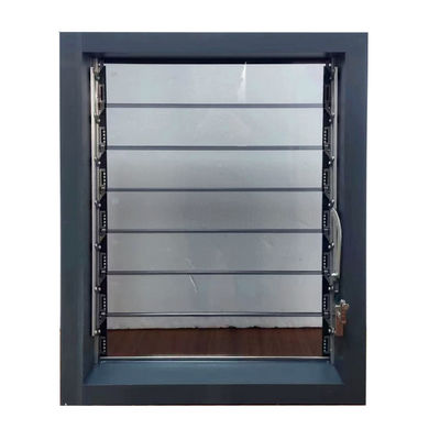 Persianas de vidrio horizontales exteriores con tamaño personalizado y rendimiento duradero