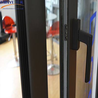 Tipo de pantalla de rodadura Puertas corredizas de aluminio de vidrio Precios 300 PA Tasa de penetración de agua