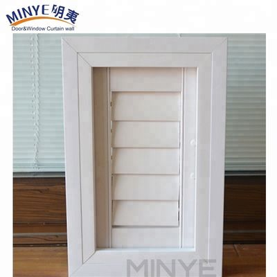 Ventana de luvas de PVC personalizada con diseño y luvas de persianas de plantación ajustables