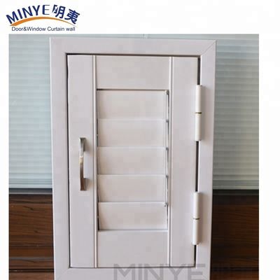 Ventana de luvas de PVC personalizada con diseño y luvas de persianas de plantación ajustables