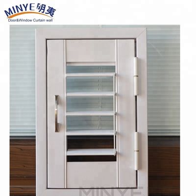 Ventana de luvas de PVC personalizada con diseño y luvas de persianas de plantación ajustables