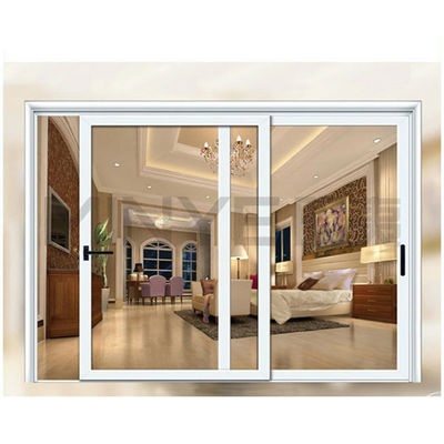Puerta corredera de PVC de vidrio único para aislamiento acústico y resistencia al viento en Filipinas