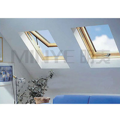 Ventana de techo de vidrio de aluminio personalizada con claraboya intermitente espesor de perfil de 2,5 mm / 3,0 mm
