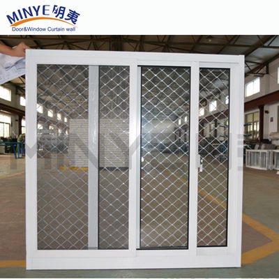 Innovador diseño de ventanas corredizas de PVC/UPVC con parrillas