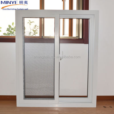 Innovador diseño de ventanas corredizas de PVC/UPVC con parrillas