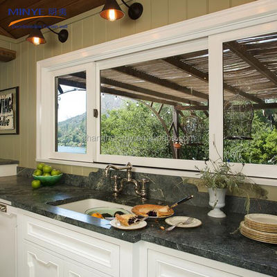 Ventana de aluminio de vidrio inquebrantable para la casa de función especial