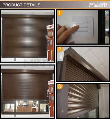 Cerradura eléctrica de apertura de aluminio recubierta en polvo Cerradura de garaje
