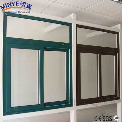 Ventana deslizante de aluminio con sellador de silicona Dow Corning personalizable