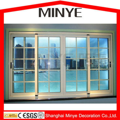 Ventana deslizante de aluminio con sellador de silicona Dow Corning personalizable