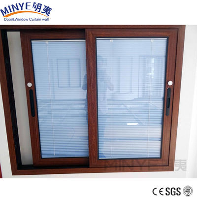 Ventana deslizante de aluminio con sellador de silicona Dow Corning personalizable