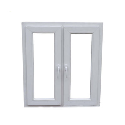 Diseño de ventanas de revestimiento de UPVC/PVC para inodoros Resistencia al viento 3500pa Estilo abierto y oscilante