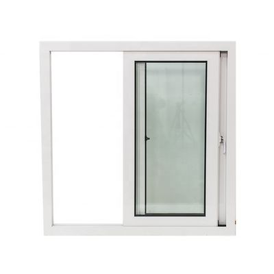 Puerta corredera de vidrio templado de baja E con rejilla para tamaños personalizados y sellado superior