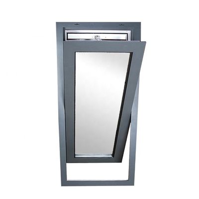 Cristales templados de aleación de aluminio decorativo con centro de pivote, casco inclinado y ventana giratoria