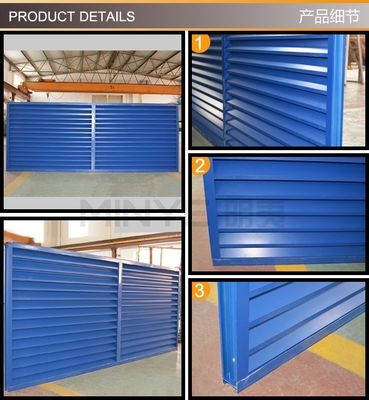 Diseño de persianas fijas CE Profile de aluminio Marco de persianas para OEM de persianas de rodillo