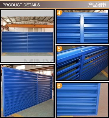 Diseño de persianas fijas CE Profile de aluminio Marco de persianas para OEM de persianas de rodillo