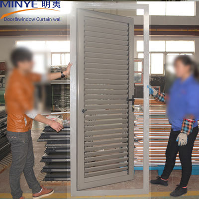 Ventilación mejorada Cerradura de puerta de aleación de aluminio con ajuste manual o eléctrico