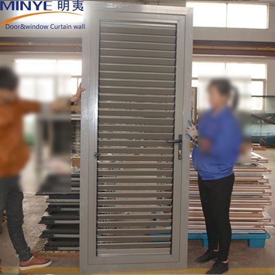 Ventilación mejorada Cerradura de puerta de aleación de aluminio con ajuste manual o eléctrico