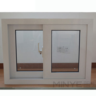 Ventanas correderas de UPVC con doble acristalamiento y apertura horizontal