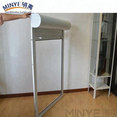 Ventana de persiana rodante manual de grado comercial con perfil de aluminio de 3,0 mm de espesor