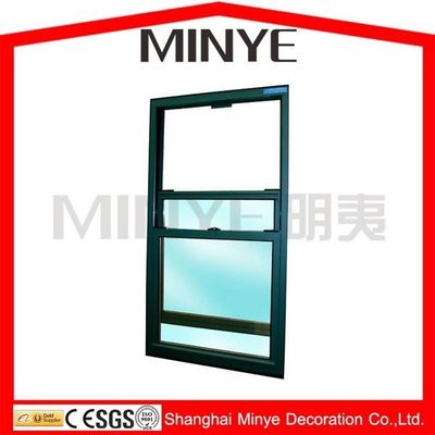 1.4mm espesor de perfil Arco de diseño superior de baño ventana de aluminio deslizante vertical OEM