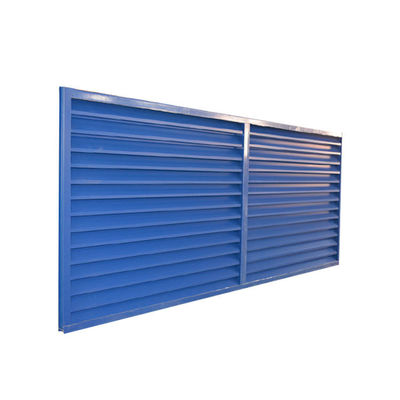 Cuadro de perfil de aluminio 6063-T5 Persiana de plantación fija para estética y seguridad