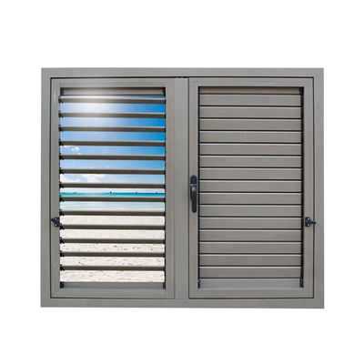 Cuadro de perfil de aluminio 6063-T5 Persiana de plantación fija para estética y seguridad