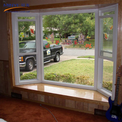 Villa Interior Ventanas correderas de vidrio con panel de aluminio grande y apertura horizontal